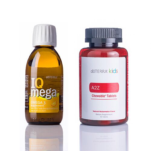 doTERRA Детски Витамини и Рибено Масло a2z Chewable + IQ Mega 1 doTERRA Детски Витамини и Рибено Масло