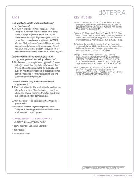 doTERRA Phytoestrogen Lifetime Complex Комплекс с фитоестрогени (60 капсули) 4 doTERRA Фитоестроген Phytoestrogen Essential Complex 60 капсули